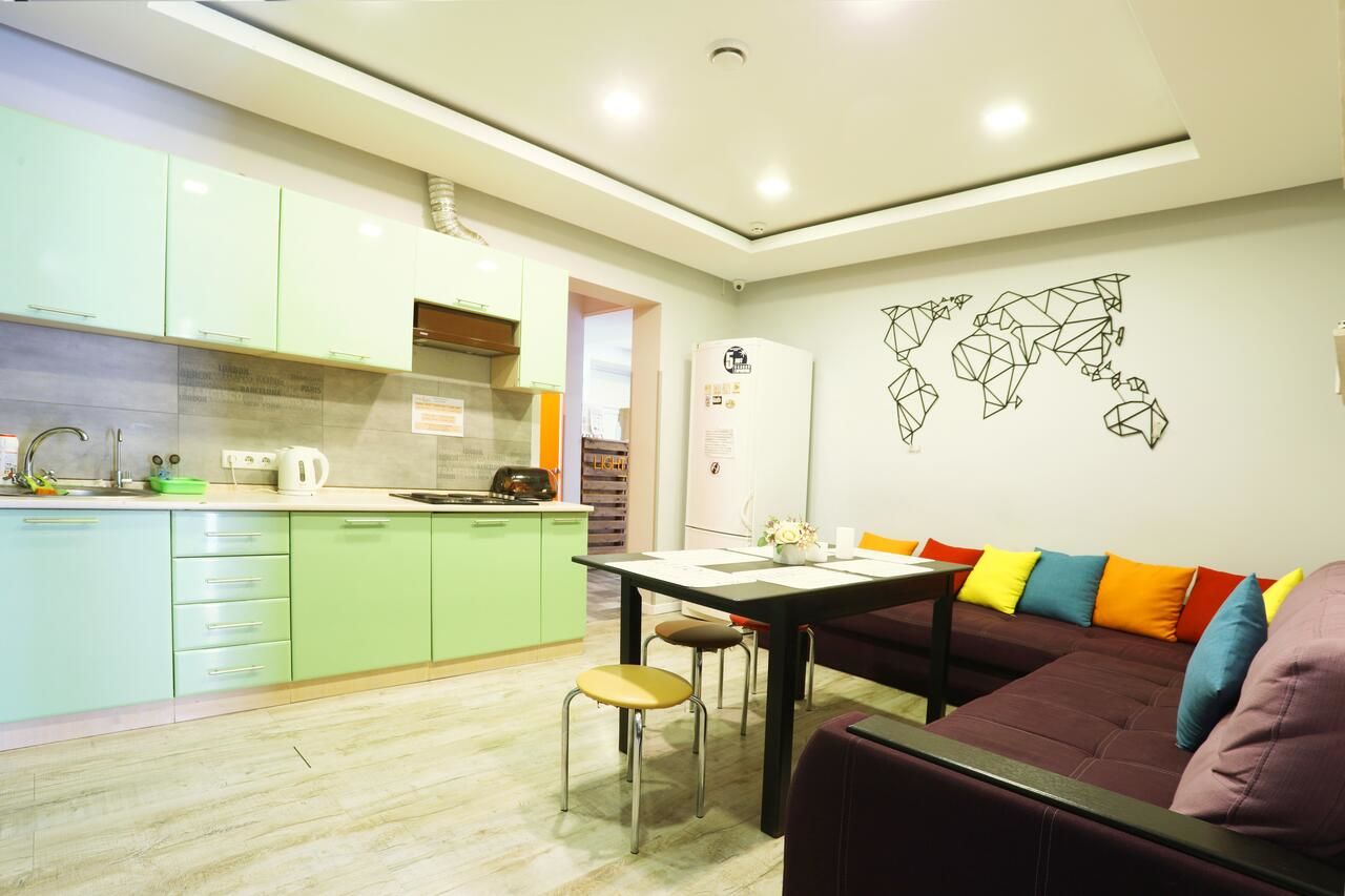 Хостелы Light Life Hostel Киев-7